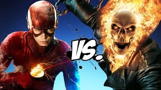 GHOST RIDER VS THE FLASH - EPIC BATTLE