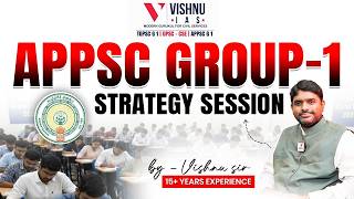 APPSC Group-1 Preparation Strategy 2026 | Complete Study Plan by Vishnu Sir | Vishnu IAS screenshot 2