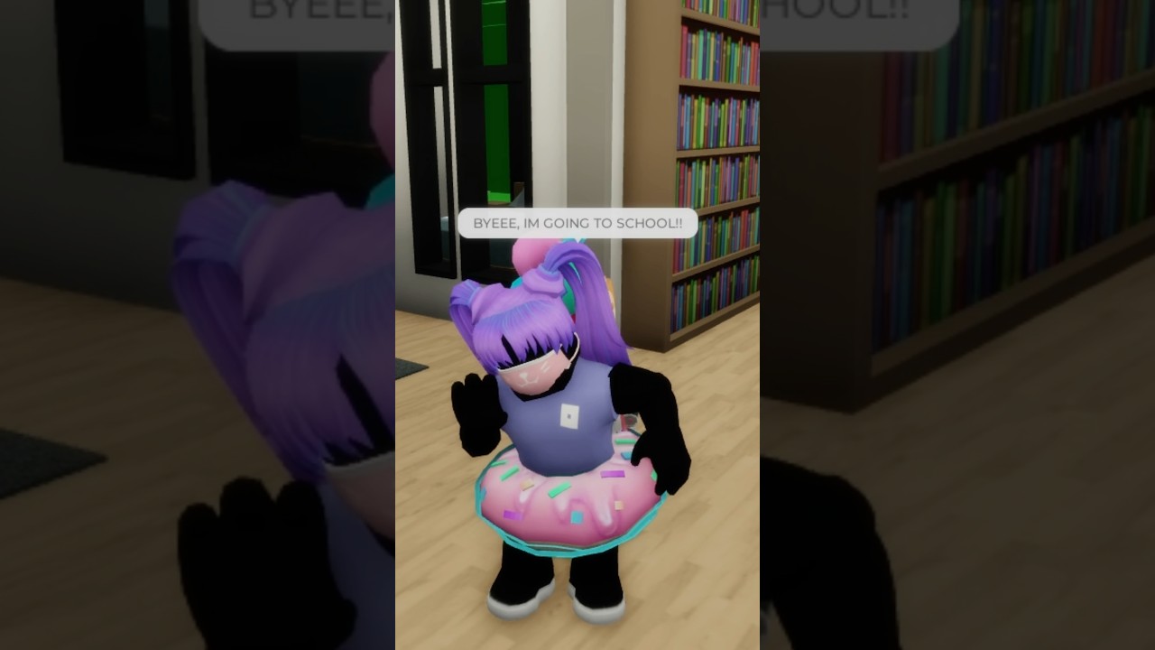 😰I WAS EXPLORING BROOKHAVEN IN MY EAY TO SCHOOL AND THIS HAPPENED…⁉️☠️ HELP 🔥 #roblox #shorts