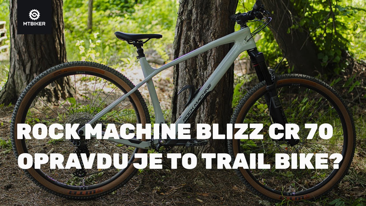 Rock Machine Blizz CR 70 - opravdu je to trailové kolo?
