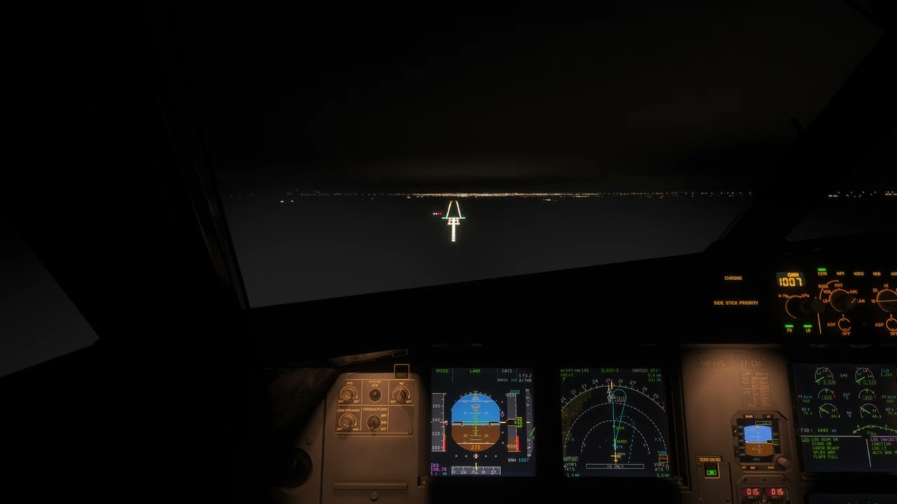 First landing in MSFS2024. Airbus A320 in Kutaisi