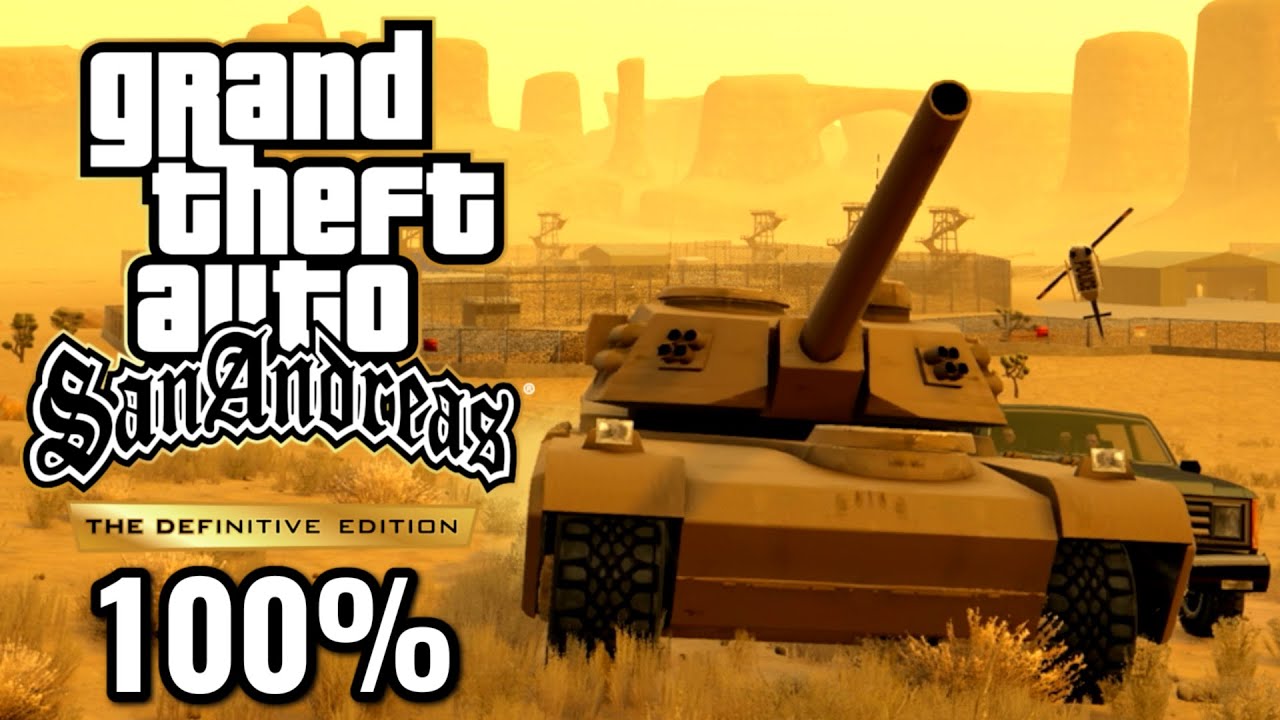 GTA San Andreas Definitive Edition (100% Platin) ★ 017: Bürgerwehr mit dem Panzer (PS5 Deutsch)