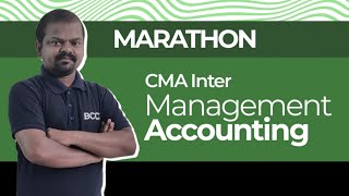 Management Accounting Marathon | CMA Inter | Online classes | #marathons #cmaintermarathon | BCCA
