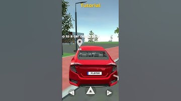 Car Simulator 2: Tutorial mission 1 #shorts