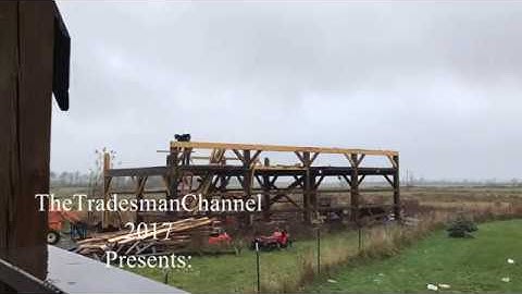 A Timber Frame Vlog #76: Fitting End to The Weekend