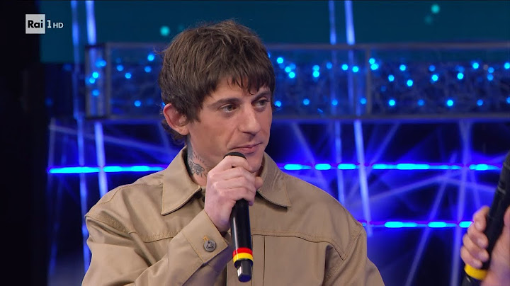 Rkomi con "Il ritmo delle cose" a Sanremo 2025