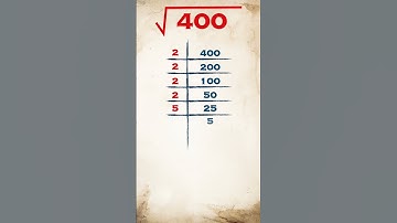 Square Root of 400 | 400 ka vargmul | #shorts #squareroot #publicmaths #mathstricks