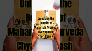 Unlocking the Benefits of Maharishi Ayurveda Chyawanprash | Short Review Maharishiayurveda short