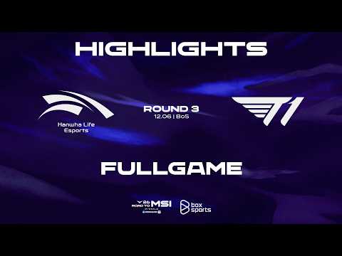 FULL HIGHLIGHTS HLE vs T1 | ROUND 3 | LCK 2026 Road to MSI