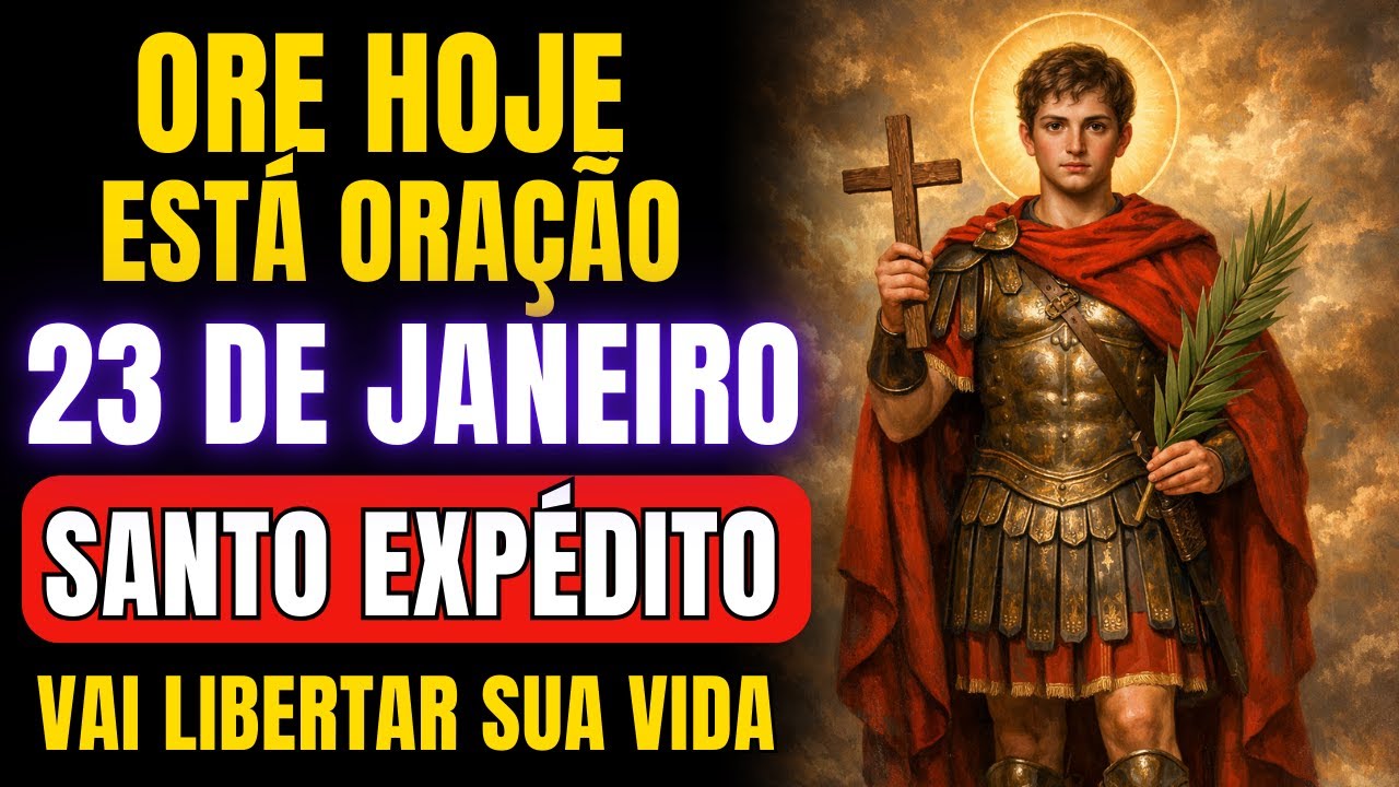 🔥 REZE COM FÉ! SANTO EXPEDITO VAI LIBERTAR SUA VIDA