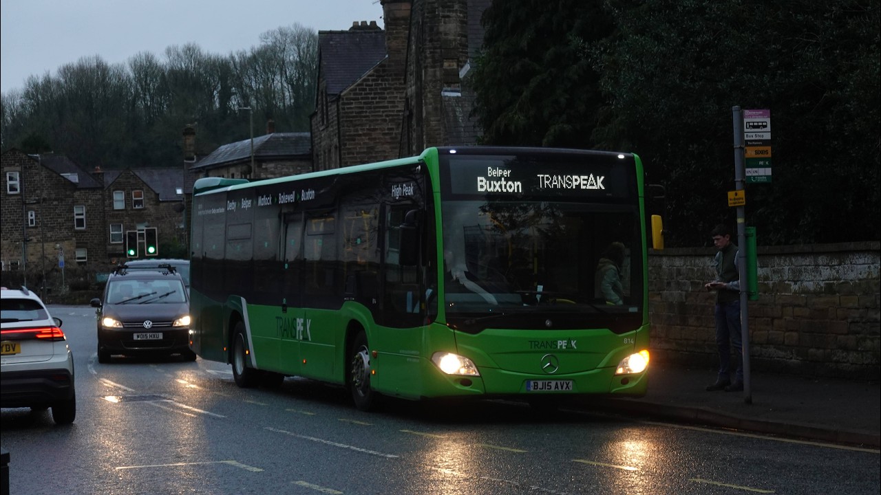 Kickdown! High Peak Mercedes Citaro C2 814 BJ15AVX - Transpeak