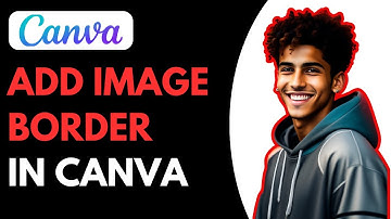 How To Add COLOR BORDER To Image  In Canva - Outer Glow Or Image Stroke Canva
