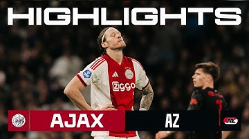 Highlights Ajax - AZ | VriendenLoterij Eredivisie