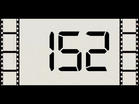 Countdown from 152 to 0 (Retro)