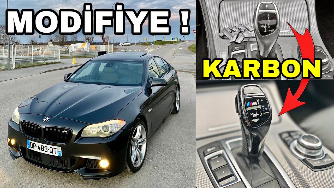 BMW F10'u MODİFİYE EDİYORUZ !!! (CARBON Kaplama) Fransa'da