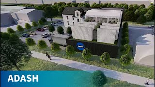 Visualization of the ADASH building extension