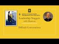 Leadership Nuggets: Difficult Conversations
