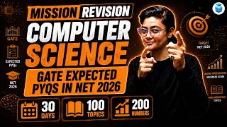 UGC NET Computer Science 2026 | GATE PYQs Solution | UGC NET CS by Aditi Mam | JRFAdda