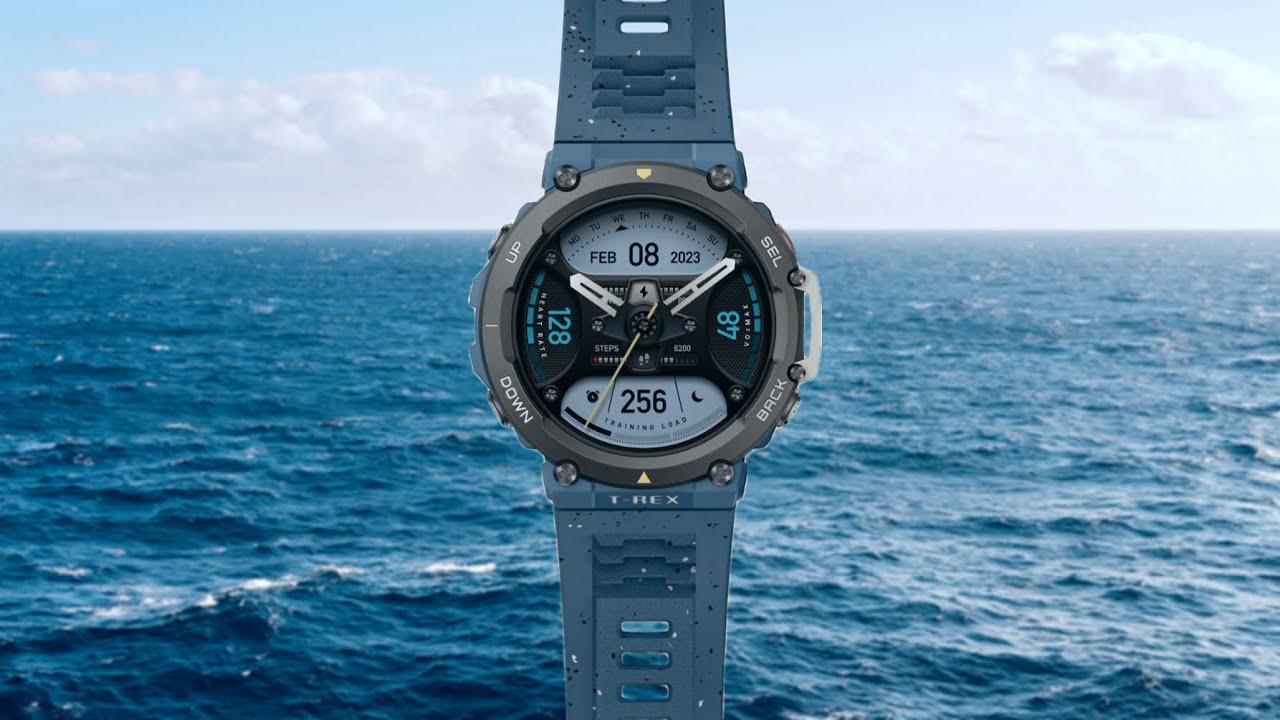 Amazfit T-Rex 2 Ocean Blue  This Watch For Sailors 2023! 