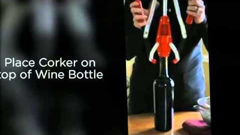 How to Use a Double Lever Wine Corker