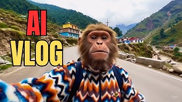 Create Viral AI Monkey Vlogs in Minutes – 100% FREE Tool  || Text to Video FREE