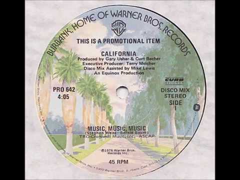 California - Music, Music, Music (1976) - YouTube