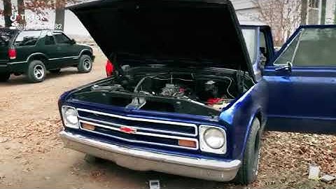 68 chevy c10 open headers