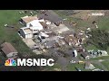 Aerial video shows destruction in Philadelphia area after tornado rips through