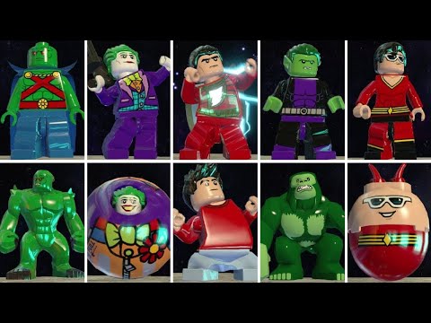 All Character Transformations U0026 Suit Ups In LEGO Batman 3: Beyond Gotham