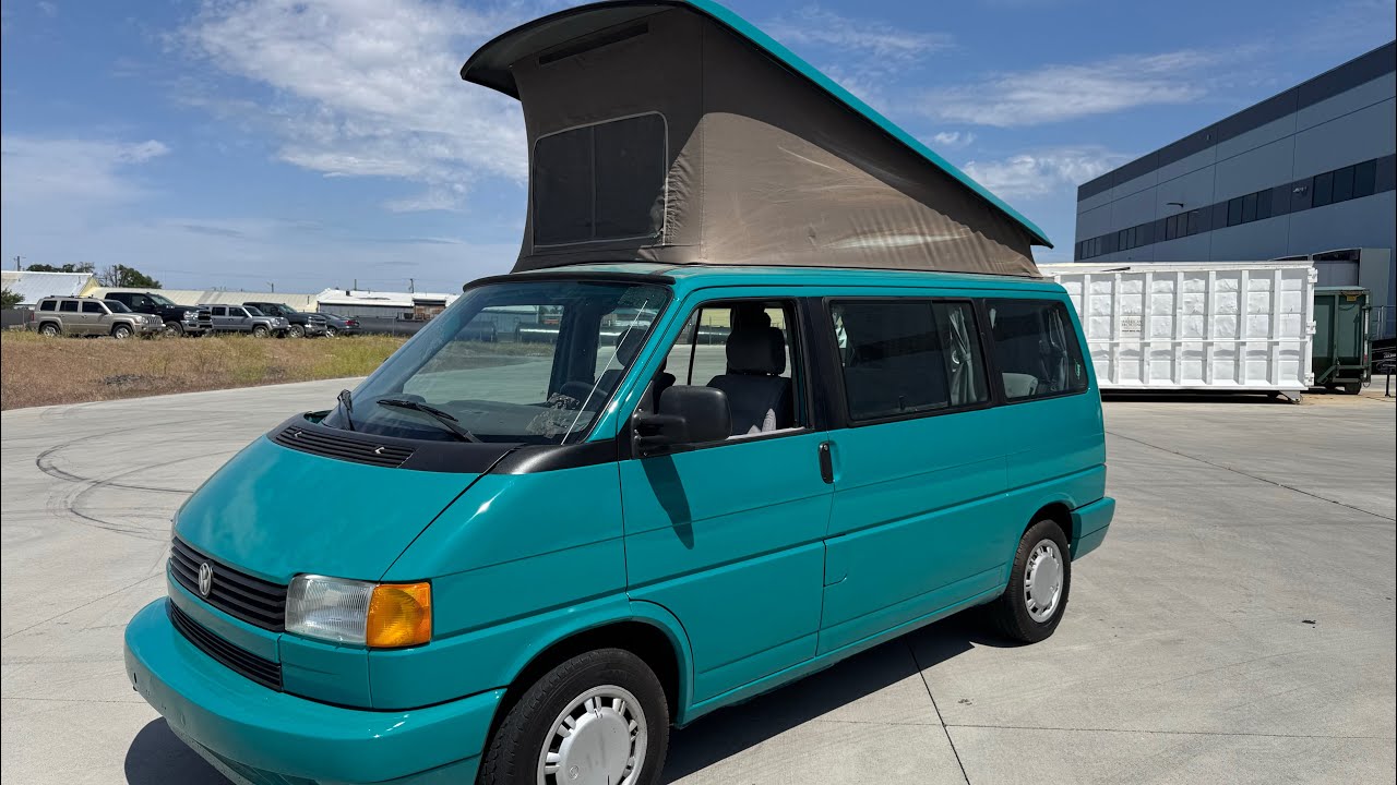 1993 Volkswagen Eurovan cars and bids walk around cold start and test drive