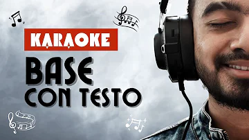 Karaoke con Testo - Io no - Anna Oxa - Base Musicale in MP3