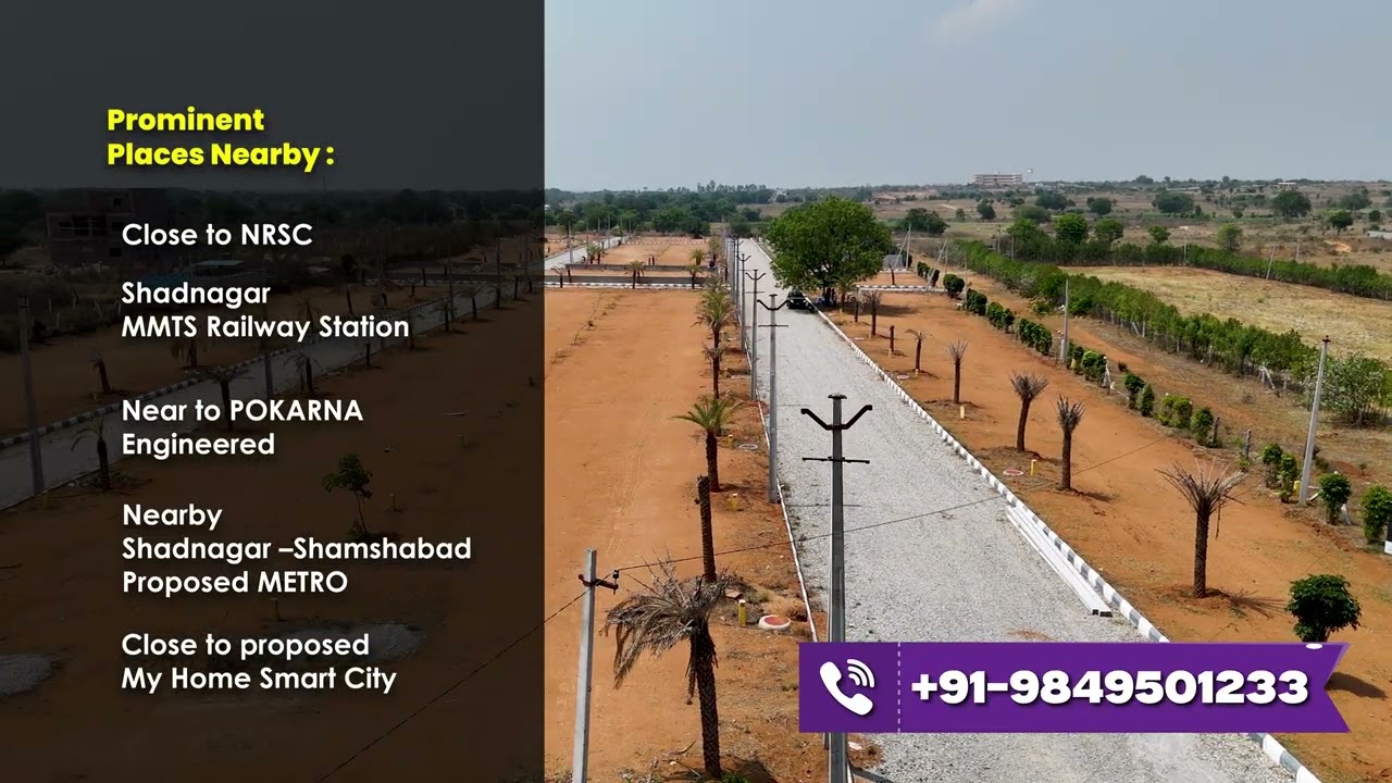 Belmond County Venture Kothur | HMDA & RERA Approved | Premium Gated Community near Hyderabad