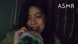 ASMR FLUFFY MIC SCRATCHING & MOUTH SOUND SOFT BLOWING