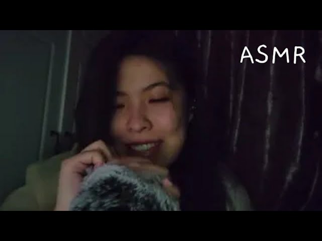 ASMR FLUFFY MIC SCRATCHING & MOUTH SOUND SOFT BLOWING