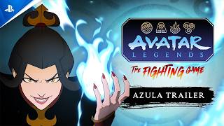 Avatar Legends The Fighting Game Azula Character Trailer PS5 Games