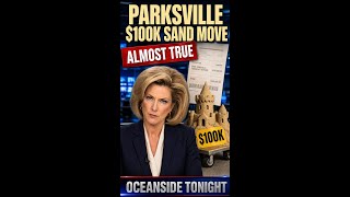 Parksville's $100K sandcastle move. | Oceanside Tonight #Shorts