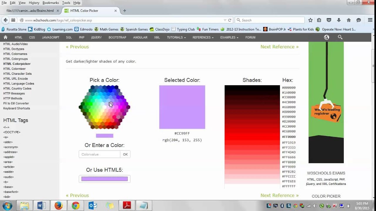 Video #1: ZBG Adding H1, Title, and HTML Color - YouTube