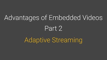Adaptive Streaming