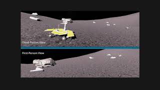 URSSA: A Simulator for Lunar Surface Telerobotics Research