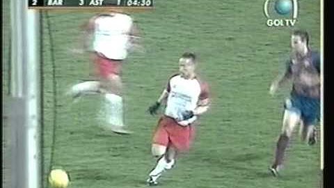 2004 (December 1) Barcelona (Spain) 4-UEFA All Stars 3 (Charity Match)