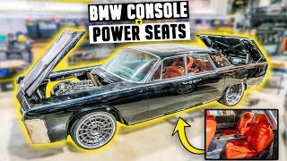 1965 Godzilla Swap Continental Custom Interior - BMW Console & TMI Seats - Bagged Lincoln Ep. 12 by Salvage to Savage 24,489 views 3 weeks ago 17 minutes