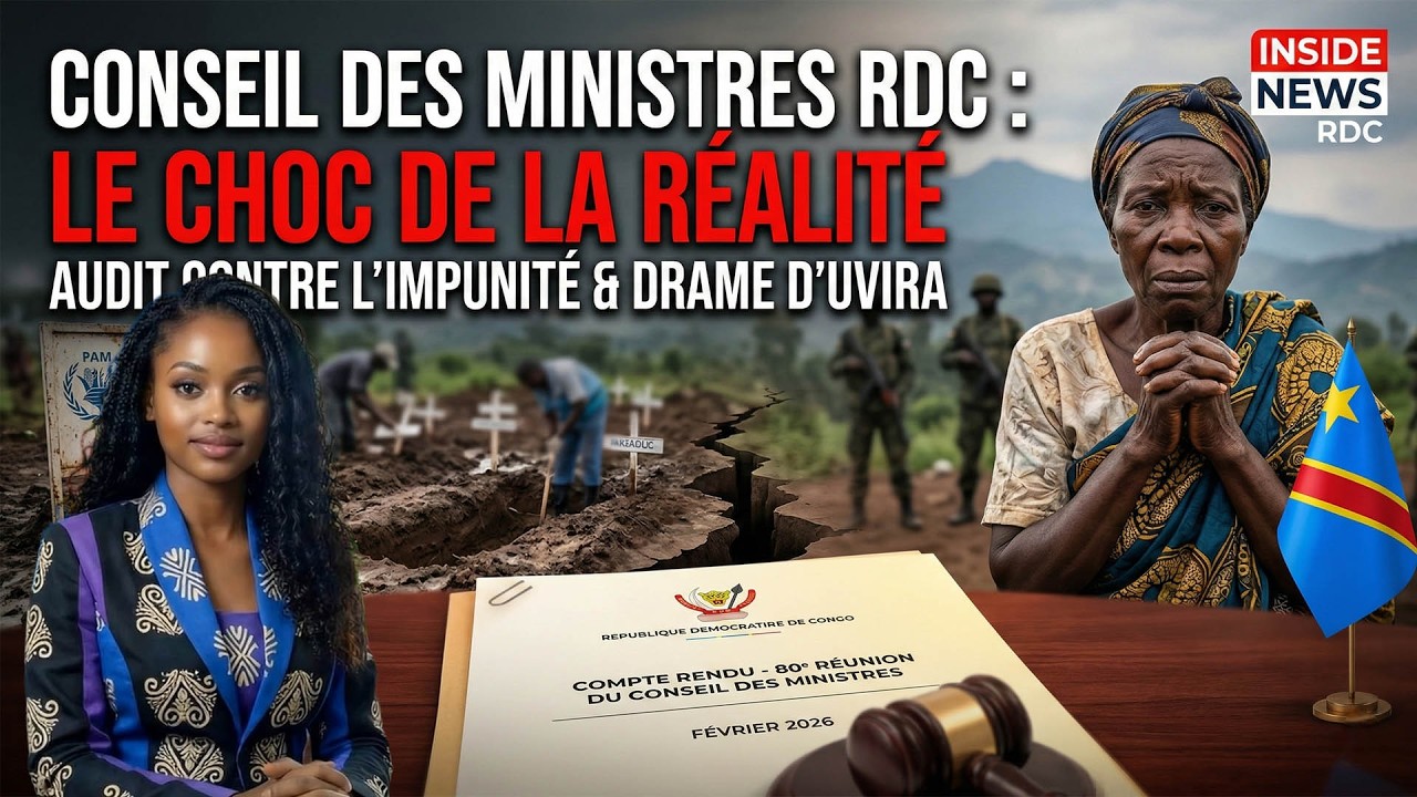 INSIDE NEWS RDC | 27-02-2026 | Audit des Ministres, Fosses d'Uvira & Scandales Miniers