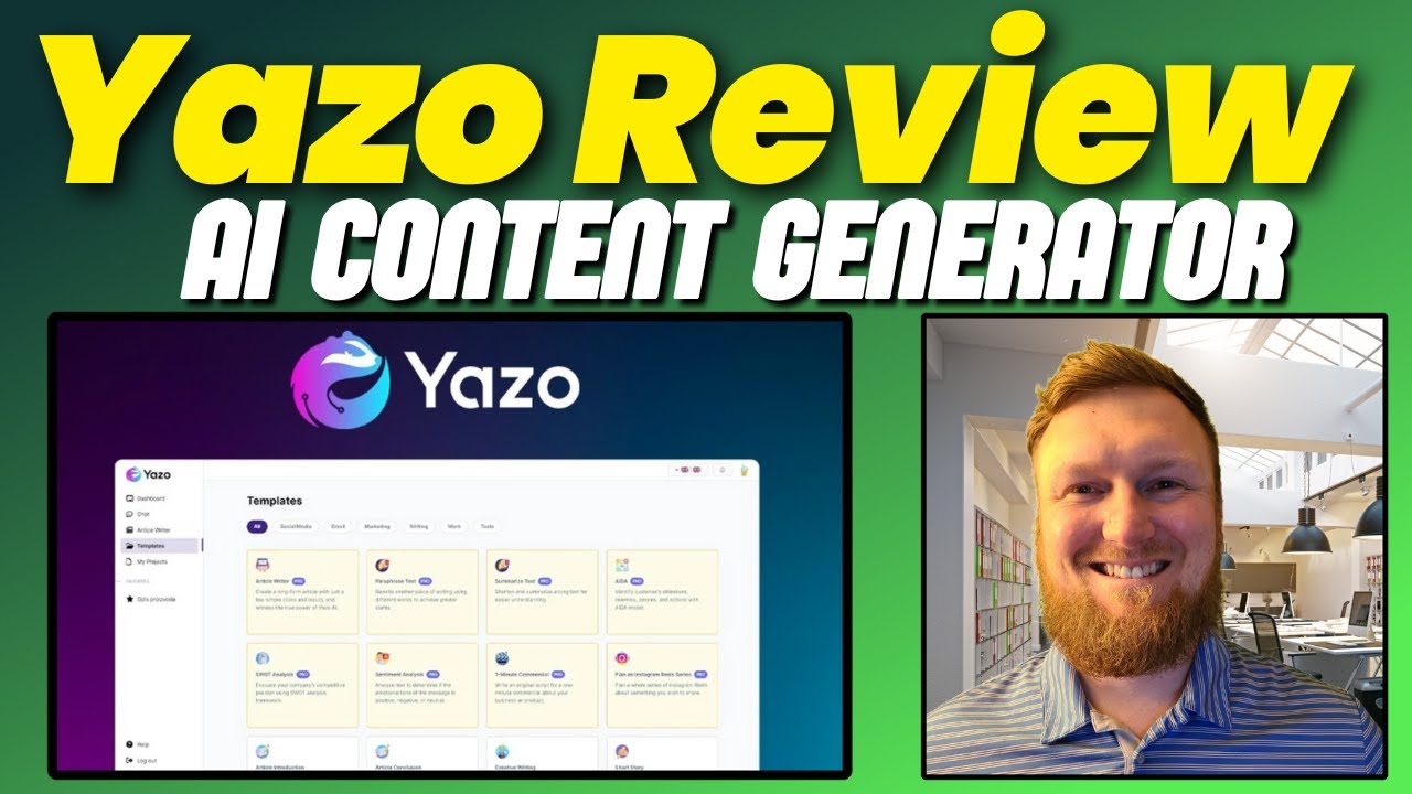Yazo Review: AI Content Generator - Magic for Your Writing!