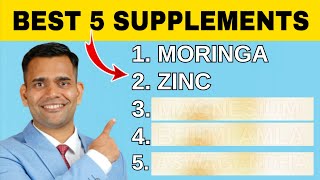 Top 5 Supplements for a Strong & Healthy Body | Stay Fit & Healthy - Dr. vivek Joshi