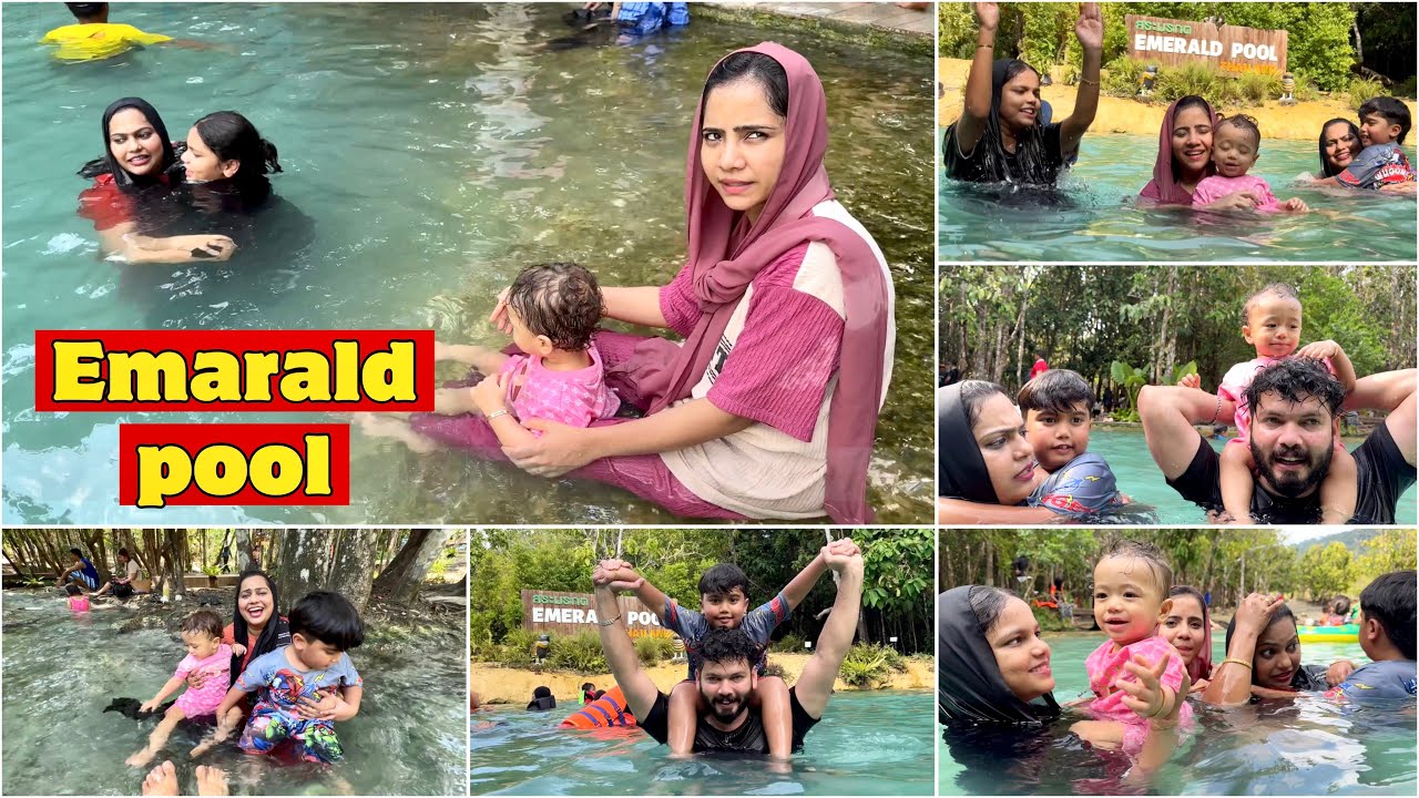 Natural Beauty Of EMARALD POOL, Krabi, Thailand 🤩 | Mashura | Basheer Bashi | Suhana