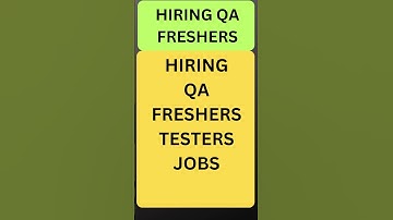 Testing Jobs | Manual Testing| Fresher Jobs| Rd Automation Learning