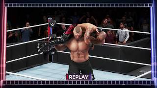 WWE Super ShowDown 2020: Brock Lesnar vs Ricochet (WWE 2K20)