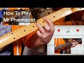 Mr pharmacist the fall guitar  bass lesson