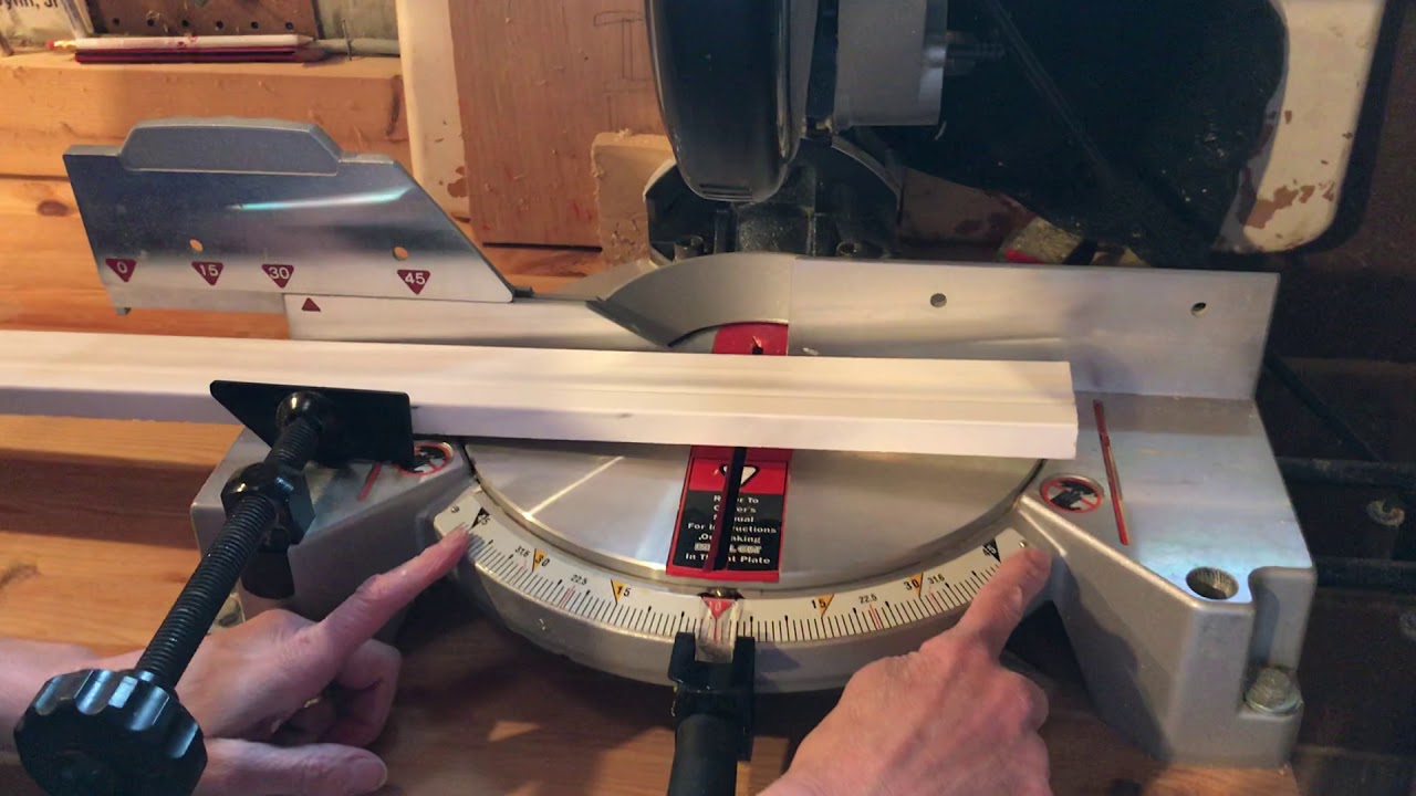 Cutting 45 degree angles