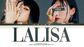 [Karaoke] LISA "LALISA" (Color Coded Eng/Han/Rom/가사) (2 Members)